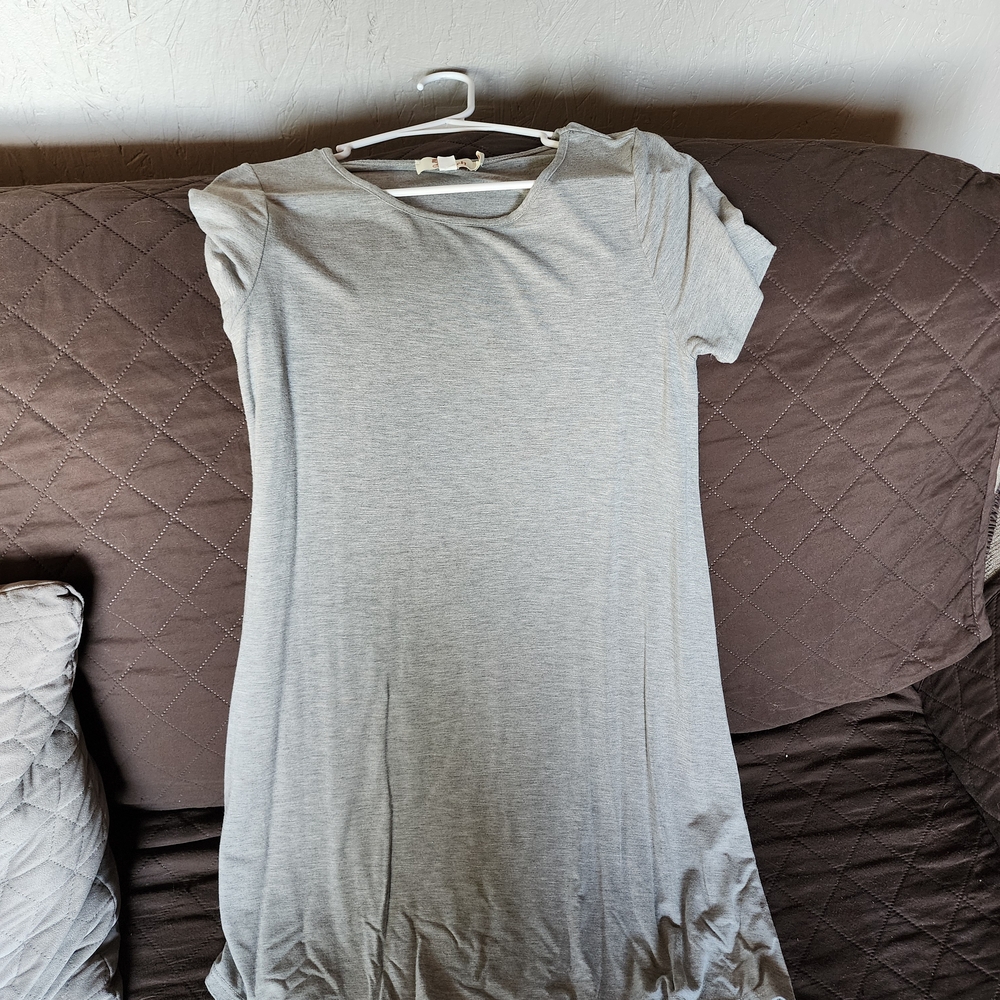 Anvil Gray Mini Dress